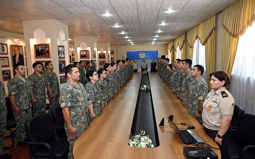 Bakı Hərbi Kollecində “Məşəl kimi yanan ürək” adlı tədbir keçirilib