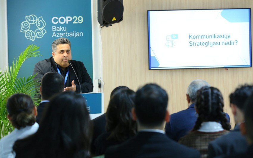 COP29-da iqlim savadlılığı ilə bağlı müzakirələr aparılıb